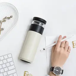 Заварювальний термос Xiaomi Fun Home Insulation Tea Cup 520ml White - мініатюра 5