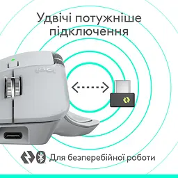 Миша Logitech MX Master 4 Pale Gray (910-007563/910-007559) [151022] - мініатюра 10