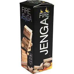 Настільна гра Strateg Fire Jenga 30848 Різнокольоровий shop (4820220569431) - мініатюра 3