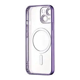 Чохол Ductil Metallic Edge with MagSafe (Protected Camera & Lens) iPhone 15 Deep Purple - мініатюра 3