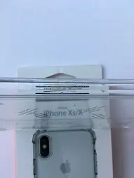 Чохол оригінальний протиударний Spigen Crystal Shell 057CS22141 для iPhone X/XS Crystal Clear - мініатюра 4