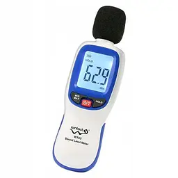 Цифровий шумомір 30-130 дБ WINTACT WT85 - мініатюра 2