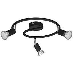 Cвітильник Philips Limbali plate/spiral black 3x50W 230V стельовий/настінний акцентного освітлення (929003253301)