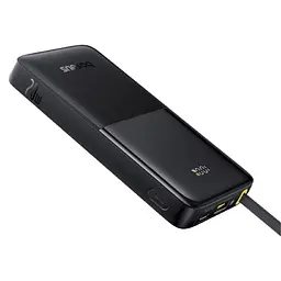 Зовнішній акумулятор Baseus Bipow 2 Digital Display Power Bank With Built-in USB-C Cable 10000mah 20W Cluster Black (P10077101113-00) - мініатюра 5