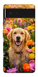 TPU чохол Demsky Flowery labrador для Google Pixel 6