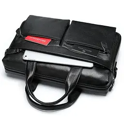 Сумка чоловіча Vintage 39,5х26х7 см sum0028949 - мініатюра 9