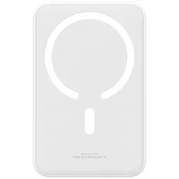 Power Bank Baseus Magnetic Mini Wireless Fast Charge Power Bank 20000mAh 20W White - мініатюра 2
