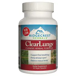 Трави RidgeCrest Herbals Комплекс для підтримки легень, китайські трави (RCH134)