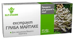 Екстракт Elit-Pharm гриба майтаке 40 таблеток