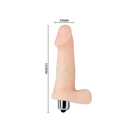 Вібратор Slick Pleasure Love Clone 12 см (тілесний) - мініатюра 4