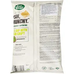 Снеки з сочевиці Eat Real зі смаком вершків та кропу 95 г - мініатюра 2