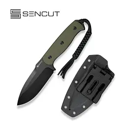 Ніж Sencut Toxodon, Green G10, Darkwash (S24036-2) - мініатюра 9