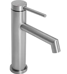 Змішувач для умивальника Rea Foss nickel низький (REA-B5315) - мініатюра 2