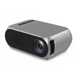 Портативний проектор Projector LED YG-320 Чорний - мініатюра 3