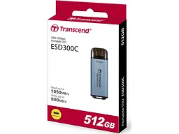 SSD-накопичувач Transcend ESD300 512 GB Sky Blue (TS512GESD300C) - мініатюра 6