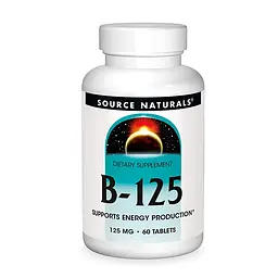 Вітаміни та мінерали Source Naturals B-125, 60 таблеток