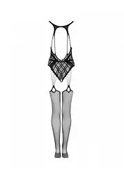 Бодістокінг Obsessive Bodystocking G324 S/M/L чорний - мініатюра 7