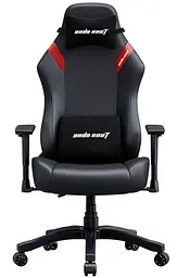 Ігрове крісло Anda Seat Luna Size L Black/Red PVC (AD18-44-BR-PV) - мініатюра 2