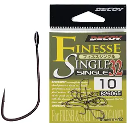 Крючок Decoy Single32 10 (12 шт/уп)