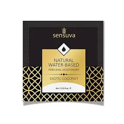 Пробник Sensuva - Natural Water-Based Exotic Coconut - лубриканту, 6 мл