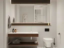 Умивальник Miraggio NEW YORK R (0000221) Miramarble, Глянцевий, Накладний/Врізний/Над пральною машиною, Білий - мініатюра 6
