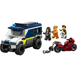 Конструктор LEGO City Поліцейський фургон для перевезення в'язнів 198 деталей (60479) - мініатюра 4
