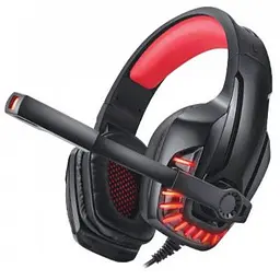 Навушники Real-El GDX-7650 Black/Red (EL124100043) - мініатюра 6