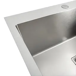 Кухонна мийка Platinum Handmade НSB з нержавіючої сталі 3 мм прямокутна 60x50x23 см (SP000037018) - мініатюра 4