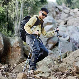 Трекінгова палиця Naturehike CNK2450DS012, 103-120 см, зелена - мініатюра 6