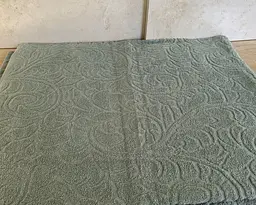 Простирадло махрове жакардове Parisa Home 150х200 щільність 400 г/м2 м'ята - мініатюра 4