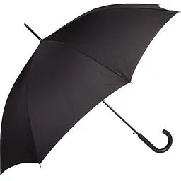 Чоловіча парасолька-палиця напівавтомат Happy Rain чорна