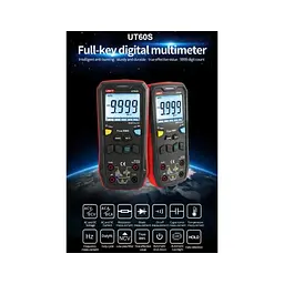 Цифровий мультиметр UNI-T UNI-T UT60S. Вимірювання V, A, , F, Hz, °C. Функції True RMS (UT60S) - мініатюра 3