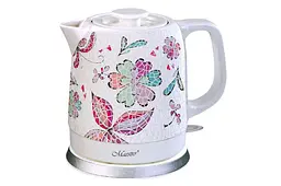 Електрочайник керамічний Maestro MR-068-Mosaic 1.5л 1200 Вт білий - мініатюра 2