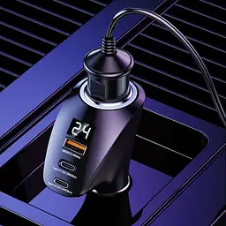 Автомобільний зарядний пристрій XPRO RCC339 88.5W чорний (37461-01) - мініатюра 4