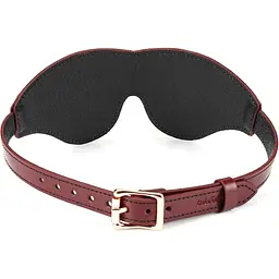 Маска на очі Liebe Seele Wine Red Blindfold - мініатюра 3