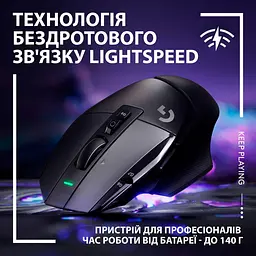 Бездротова миша Logitech G502 X Lightspeed Wireless Black (910-006180) - мініатюра 2