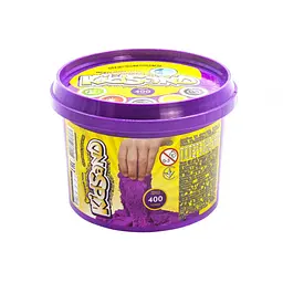 Кінетичний пісок "KidSand" KS-01-06 Danko Toys, банка 400г (4820186076387) Фіолетовий