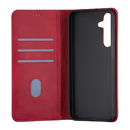 Чохол-книжка Premium Samsung A55 (A556) Dark Red - мініатюра 2