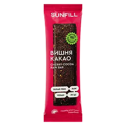 Батончик Sunfill Вишня-какао 35 г