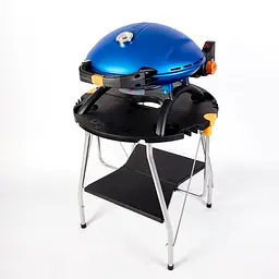 Портативний газовий гриль O-Grill 900 переносний, синій + шланг у подарунок! - мініатюра 6