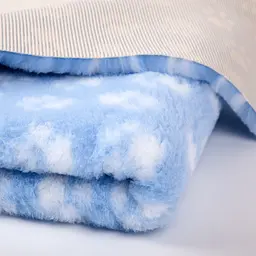 Килимок для собак Vetbed Small Paws Light Blue 160х200 см - мініатюра 5