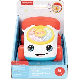 Машинка-каталка Fisher-Price Веселий телефончик (JKD56) - мініатюра 4