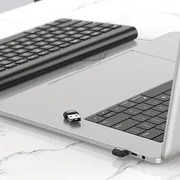 Bluetooth адаптер Hoco UA18 Чорний - мініатюра 4