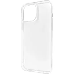 Чохол-накладка Molan Cano Silicone Jelly Clear Case для Apple iPhone 13 Pro Max (clear) - мініатюра 2