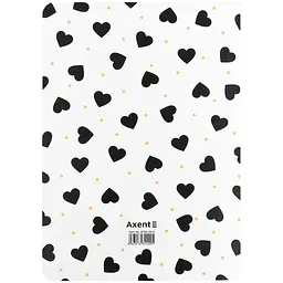 Книга записна A5 в клітинку Black&White 80 аркушів (8700-26-A) - мініатюра 3