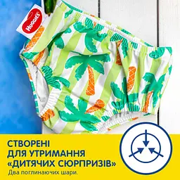 Багаторазові підгузки-трусики для плавання Huggies Little Swimmers, 3-4 (11-14 кг), 1 шт. - мініатюра 4