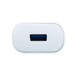 Мережеве заряджання Inkax CD-27 2.1A 1 USB + кабель Type C Білий - мініатюра 2