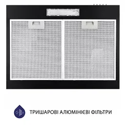 Витяжка плоска Minola HPL 612 BL - мініатюра 5