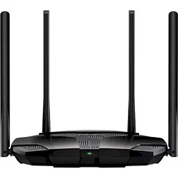 Роутер Mercusys MR80X AX3000 Black 802.11aх (MR80X) - мініатюра 1