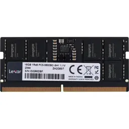 Модуль пам'яті для ноутбука SoDIMM DDR5 16GB 5600 MHz Lexar (LD5S16G56C46ST-BGS)
